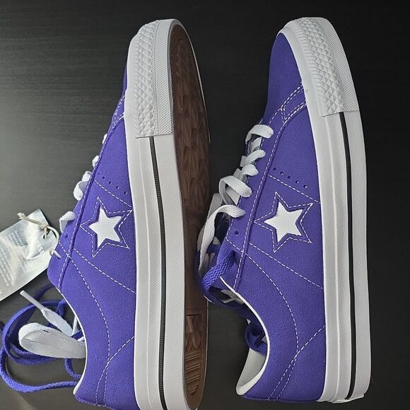 Converse One Star Pro Suede Unisex Shoe Blue Mens Size 7 Womens 8.5 - Picture 5 of 8